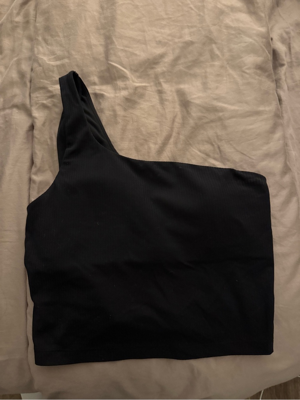 Lululemon athletica - Ribbed Nulu Asymmetrical Yoga Tank Top - Picture 3 of 5